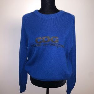 Good Design Shop - CDG Blue Knit Sweater